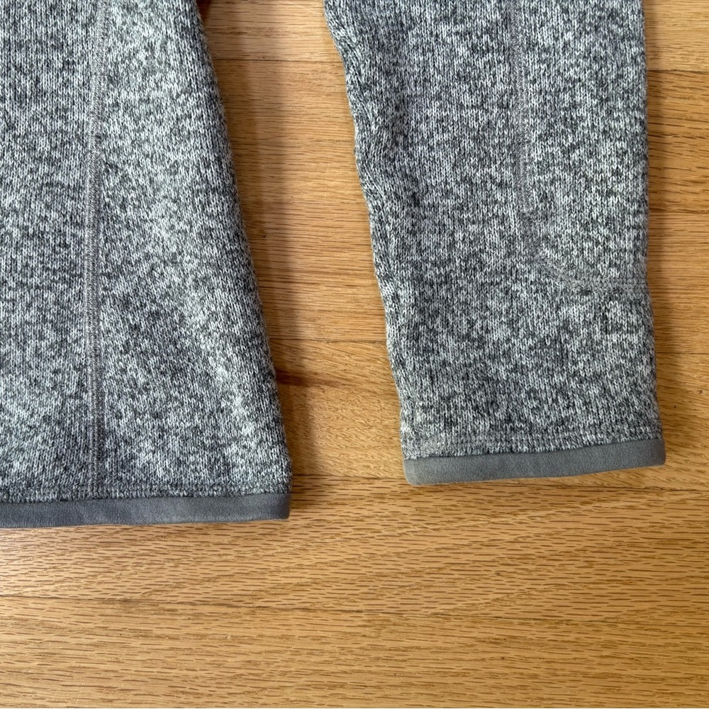 Patagonia Gray Better Sweater 1/4-Zip Fleece Size Medium in Excellent Condition - Picture 7 of 15